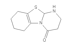 1,2,3,6,7,8,9,10a-octahydropyrimido[2,1-b][1,3]benzothiazol-4-one