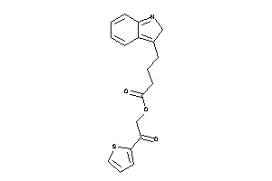 4-(2H-indol-3-yl)butyric Acid [2-keto-2-(2-thienyl)ethyl] Ester