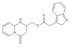 2-(2H-indol-3-yl)acetic Acid (4-keto-1,2,3,9a-tetrahydropyrido[1,2-a]pyrimidin-2-yl)methyl Ester