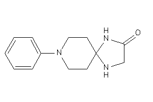 8-phenyl-1,4,8-triazaspiro[4.5]decan-3-one