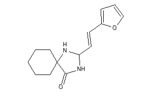 2-[2-(2-furyl)vinyl]-1,3-diazaspiro[4.5]decan-4-one