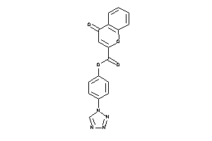 4-ketochromene-2-carboxylic Acid [4-(tetrazol-1-yl)phenyl] Ester