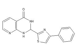 2-(4-phenylthiazol-2-yl)-2,3-dihydro-1H-pyrido[2,3-d]pyrimidin-4-one