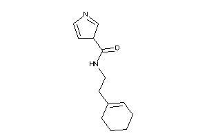 Image of N-(2-cyclohexen-1-ylethyl)-3H-pyrrole-3-carboxamide