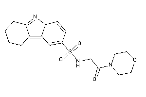 N-(2-keto-2-morpholino-ethyl)-6,7,8,9a-tetrahydro-5H-carbazole-3-sulfonamide