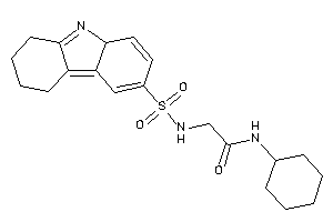 2-(6,7,8,9a-tetrahydro-5H-carbazol-3-ylsulfonylamino)-N-cyclohexyl-acetamide