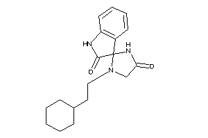 1-(2-cyclohexylethyl)spiro[imidazolidine-2,3'-indoline]-2',4-quinone