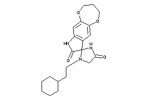 1'-(2-cyclohexylethyl)spiro[BLAH-2,2'-imidazolidine]-4'-quinone