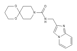 N-(imidazo[1,2-a]pyridin-2-ylmethyl)-7,11-dioxa-3-azaspiro[5.5]undecane-3-carboxamide