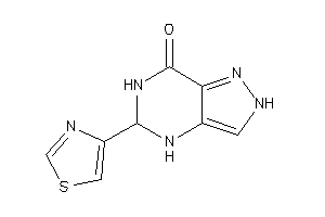 5-thiazol-4-yl-2,4,5,6-tetrahydropyrazolo[4,3-d]pyrimidin-7-one