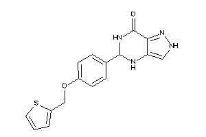 5-[4-(2-thenyloxy)phenyl]-2,4,5,6-tetrahydropyrazolo[4,3-d]pyrimidin-7-one