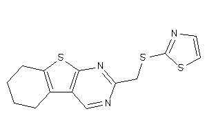 Image of 2-[(thiazol-2-ylthio)methyl]-5,6,7,8-tetrahydrobenzothiopheno[2,3-d]pyrimidine
