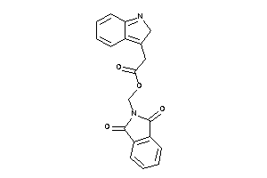 2-(2H-indol-3-yl)acetic Acid Phthalimidomethyl Ester