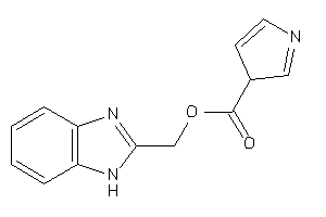 3H-pyrrole-3-carboxylic Acid 1H-benzimidazol-2-ylmethyl Ester