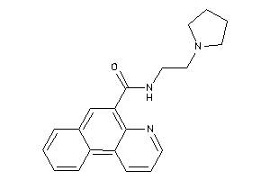 N-(2-pyrrolidinoethyl)benzo[f]quinoline-5-carboxamide