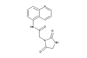 2-(2,5-diketoimidazolidin-1-yl)-N-(5-quinolyl)acetamide