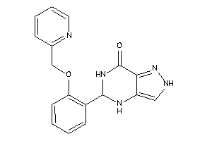 Image of 5-[2-(2-pyridylmethoxy)phenyl]-2,4,5,6-tetrahydropyrazolo[4,3-d]pyrimidin-7-one