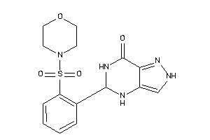 Image of 5-(2-morpholinosulfonylphenyl)-2,4,5,6-tetrahydropyrazolo[4,3-d]pyrimidin-7-one