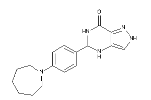 5-[4-(azepan-1-yl)phenyl]-2,4,5,6-tetrahydropyrazolo[4,3-d]pyrimidin-7-one