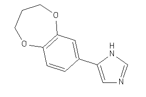 5-(3,4-dihydro-2H-1,5-benzodioxepin-7-yl)-1H-imidazole