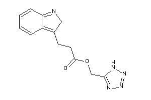 3-(2H-indol-3-yl)propionic Acid 1H-tetrazol-5-ylmethyl Ester