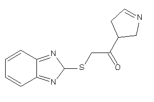 2-(2H-benzimidazol-2-ylthio)-1-(1-pyrrolin-3-yl)ethanone