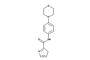 N-(4-morpholinophenyl)-3H-pyrrole-2-carboxamide