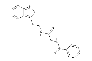 N-[2-[2-(2H-indol-3-yl)ethylamino]-2-keto-ethyl]benzamide