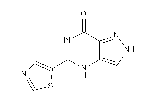 5-thiazol-5-yl-2,4,5,6-tetrahydropyrazolo[4,3-d]pyrimidin-7-one