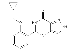 5-[2-(cyclopropylmethoxy)phenyl]-2,4,5,6-tetrahydropyrazolo[4,3-d]pyrimidin-7-one