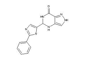 5-(2-phenylthiazol-5-yl)-2,4,5,6-tetrahydropyrazolo[4,3-d]pyrimidin-7-one