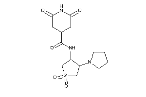 N-(1,1-diketo-4-pyrrolidino-thiolan-3-yl)-2,6-diketo-isonipecotamide