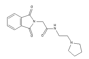 2-phthalimido-N-(2-pyrrolidinoethyl)acetamide