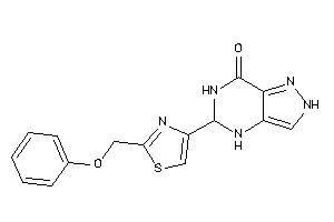 5-[2-(phenoxymethyl)thiazol-4-yl]-2,4,5,6-tetrahydropyrazolo[4,3-d]pyrimidin-7-one