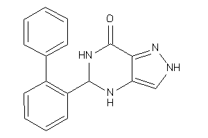 Image of 5-(2-phenylphenyl)-2,4,5,6-tetrahydropyrazolo[4,3-d]pyrimidin-7-one