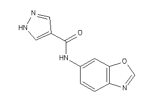 N-(1,3-benzoxazol-6-yl)-1H-pyrazole-4-carboxamide