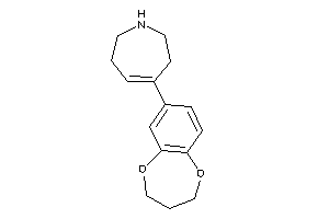 4-(3,4-dihydro-2H-1,5-benzodioxepin-7-yl)-2,3,6,7-tetrahydro-1H-azepine