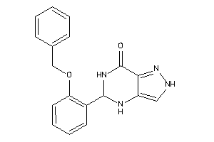 Image of 5-(2-benzoxyphenyl)-2,4,5,6-tetrahydropyrazolo[4,3-d]pyrimidin-7-one