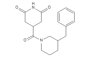 4-(3-benzylpiperidine-1-carbonyl)piperidine-2,6-quinone