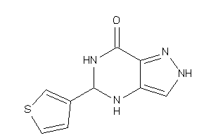 5-(3-thienyl)-2,4,5,6-tetrahydropyrazolo[4,3-d]pyrimidin-7-one