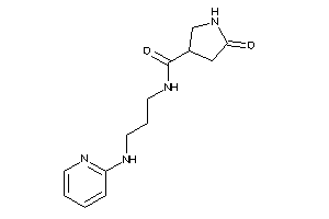 5-keto-N-[3-(2-pyridylamino)propyl]pyrrolidine-3-carboxamide