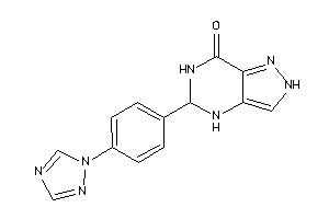 5-[4-(1,2,4-triazol-1-yl)phenyl]-2,4,5,6-tetrahydropyrazolo[4,3-d]pyrimidin-7-one