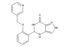 5-[2-(3-pyridylmethoxy)phenyl]-2,4,5,6-tetrahydropyrazolo[4,3-d]pyrimidin-7-one