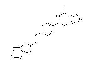 Image of 5-[4-(imidazo[1,2-a]pyridin-2-ylmethoxy)phenyl]-2,4,5,6-tetrahydropyrazolo[4,3-d]pyrimidin-7-one