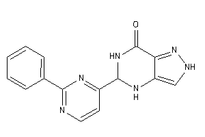 Image of 5-(2-phenylpyrimidin-4-yl)-2,4,5,6-tetrahydropyrazolo[4,3-d]pyrimidin-7-one