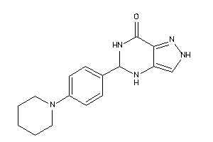 5-(4-piperidinophenyl)-2,4,5,6-tetrahydropyrazolo[4,3-d]pyrimidin-7-one