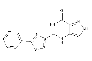 5-(2-phenylthiazol-4-yl)-2,4,5,6-tetrahydropyrazolo[4,3-d]pyrimidin-7-one