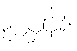 5-[2-(2-furyl)thiazol-4-yl]-2,4,5,6-tetrahydropyrazolo[4,3-d]pyrimidin-7-one