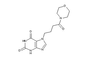 7-(4-keto-4-morpholino-butyl)xanthine