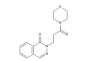 2-(3-keto-3-morpholino-propyl)phthalazin-1-one